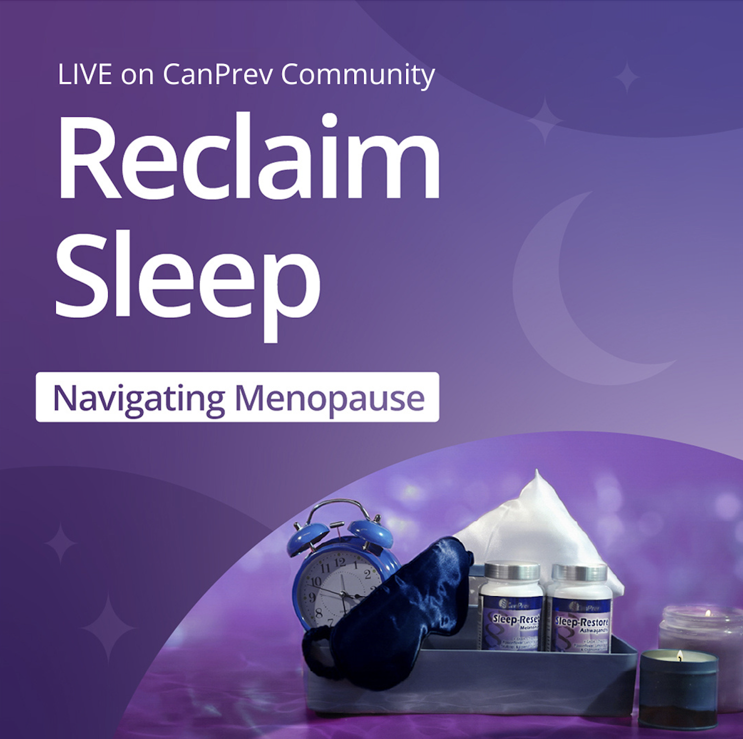 Virtual - Reclaim Sleep: Navigating Menopause